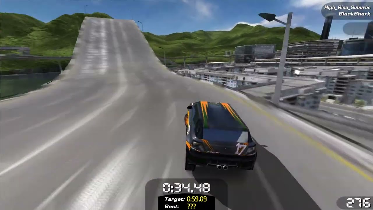 Trackmania Sunrise - All Author Medals on Team TnT - Challenging Curves