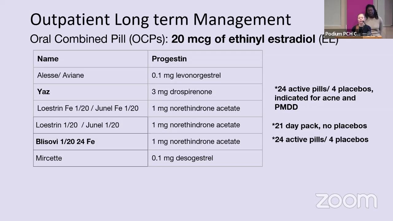 Phoenix Children's Grand Rounds - PCH - Heavy Menstrual Bleeding - Drs. Arian Hess and Camille Imbo