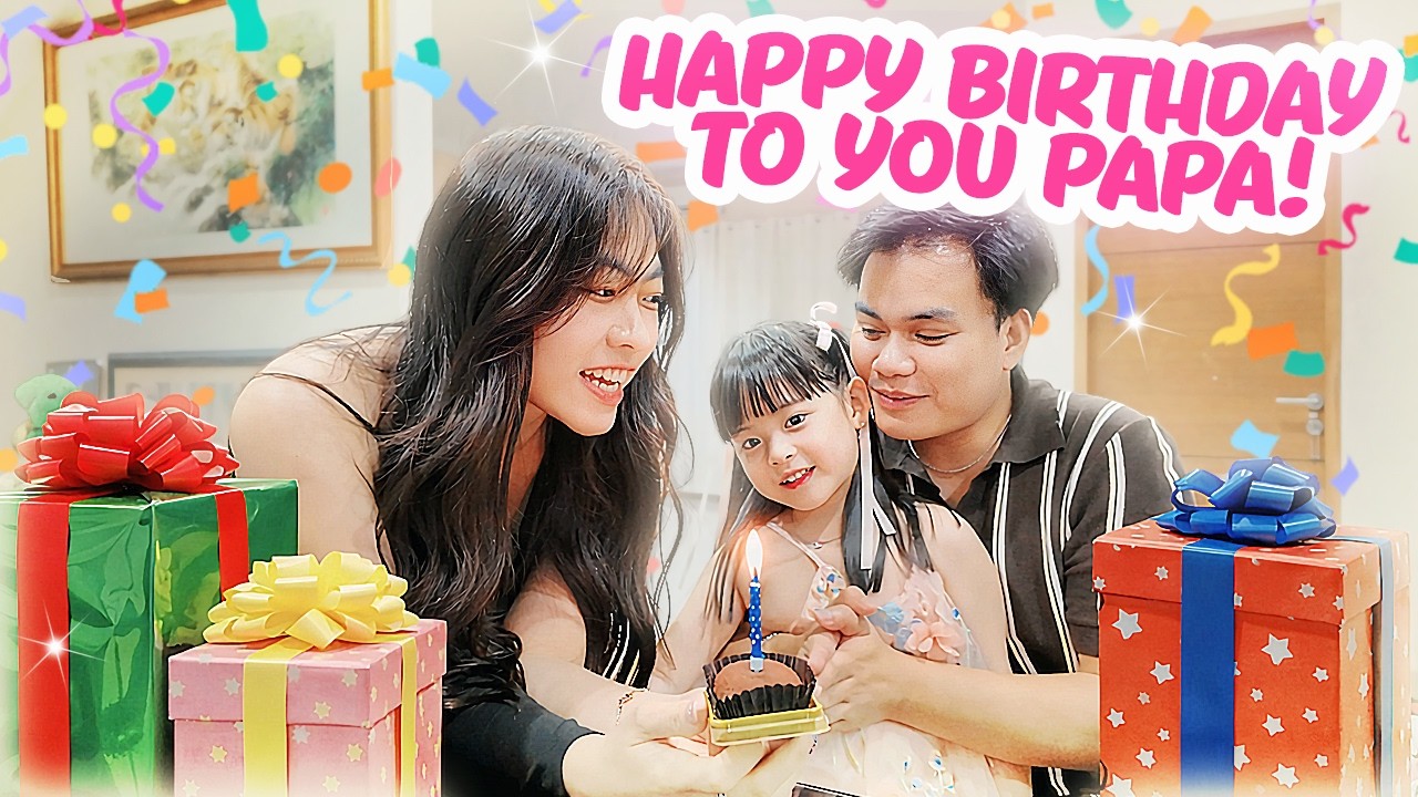 SELAMAT ULANG TAHUN PAPA YUKA-CHAN! | a day in our life