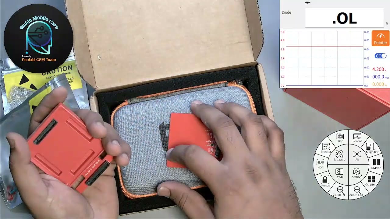 F64 Part 1 Setup new flash64 Box  & use UFS-EMMC Adapters by ICFriend