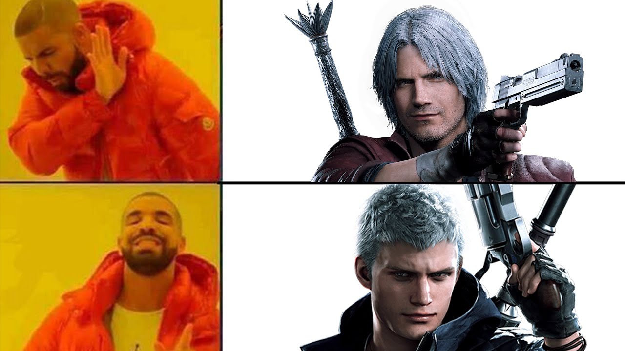 Devil May Cry 5 : 1000hrs Dante main's first Nero Combo