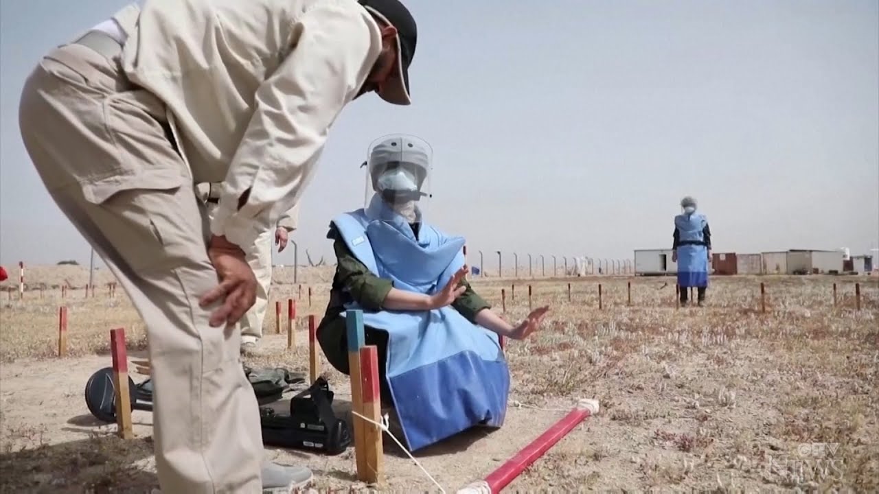 Life as a woman deminer in Basra, Iraq