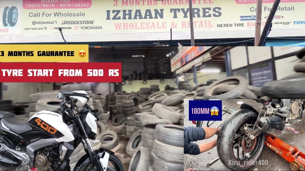 180 MM FAT TYRE In DOMINAR 400 | cheapest Super Bike tyre Market