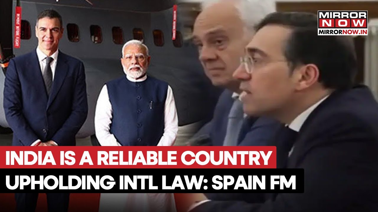 Spain FM Calls India Reliable, Praises Its Commitment to Upholding International Law | Watch