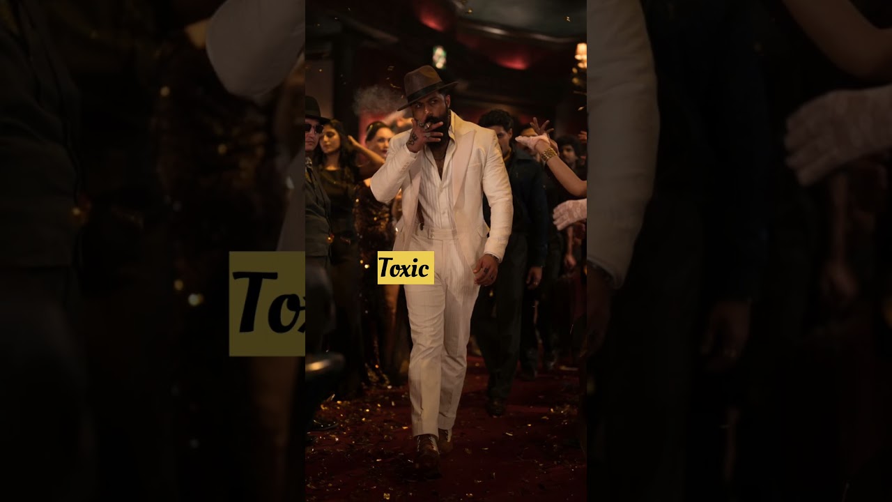 Kgf Yash vs Toxic Yash #abcmadyama 😲#toxicmovie #toxicreview #yash #raya #rockybhai #ticket