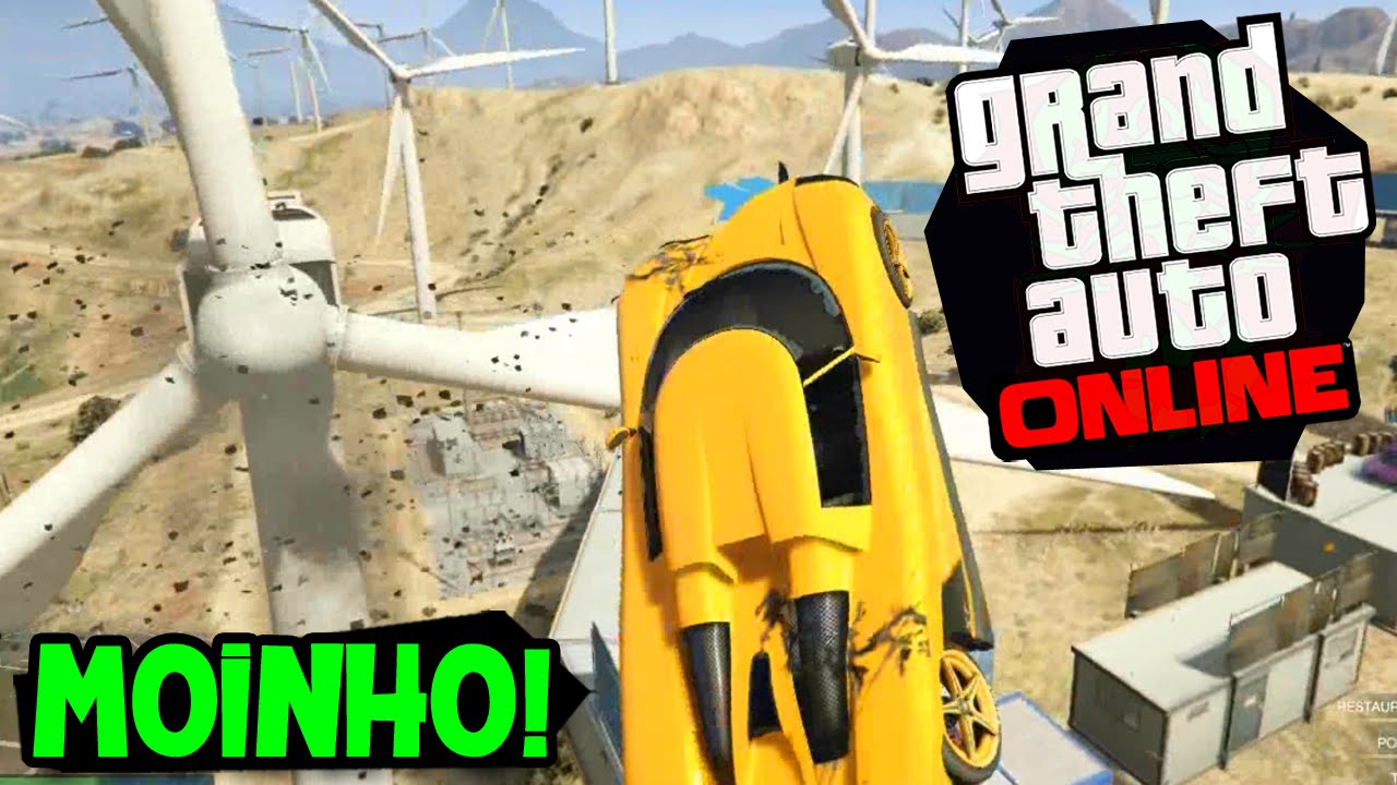 TESTE PARA DEMENTES! CORRIDA DE MOINHOS!! xD - GTA V Online (PC)