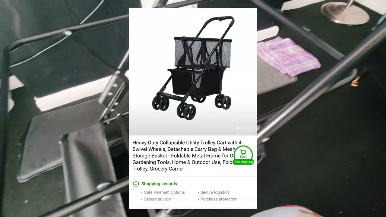 Modern Shopping Trolley | TEMU Finds 2025