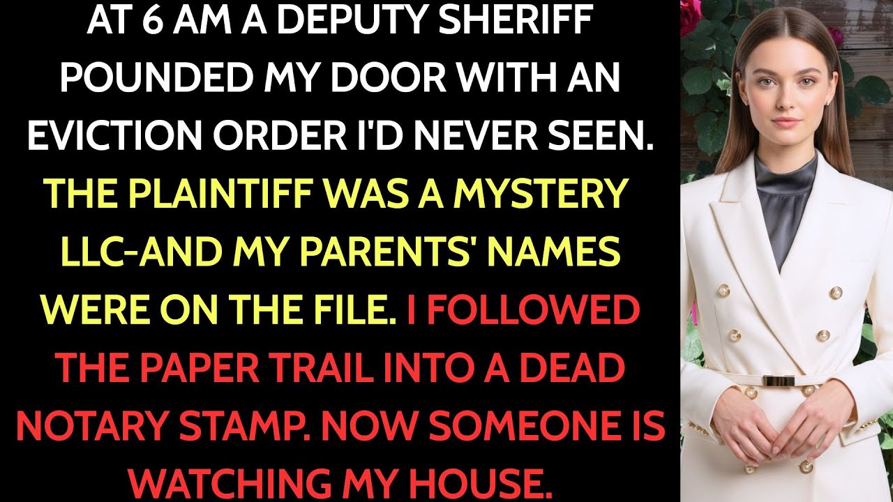 A Deputy Sheriff Showed Up at 6 AM with an Eviction Order—My Parents Filed It Behind My Back and…