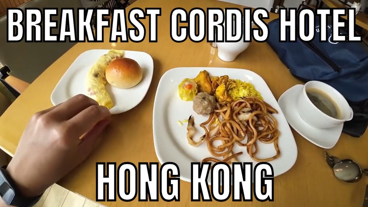 Cordis Club Lounge Breakfast Hong Kong 🇭🇰 | Avenue of Stars