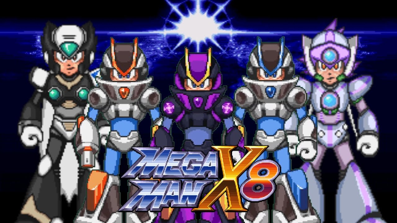 MEGA MAN X8 DEMAKE: ALL ITEMS LOCATION - LIFE UPS/SUB TANKS/ARMORS/ZERO WEAPONS