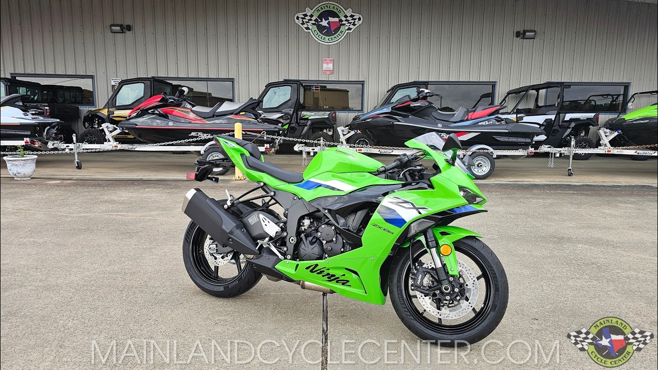 2026 KAWASAKI NINJA ZX 6R 636 KRT EDITION  WALK AROUND