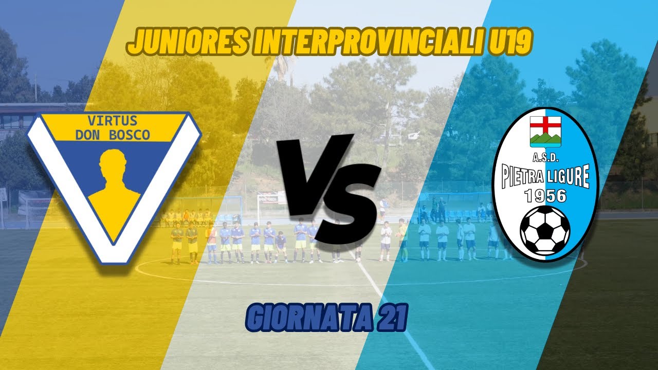 Virtus Don Bosco vs Pietra Ligure 1956  | Juniores Interprovinciali | Gli Highlights