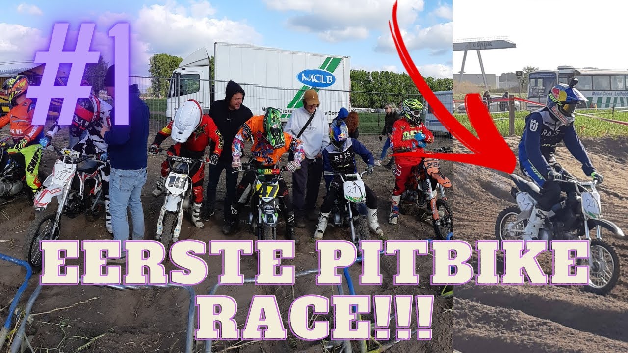 VJMO Aalter eerste pitbike race (reeks 1)