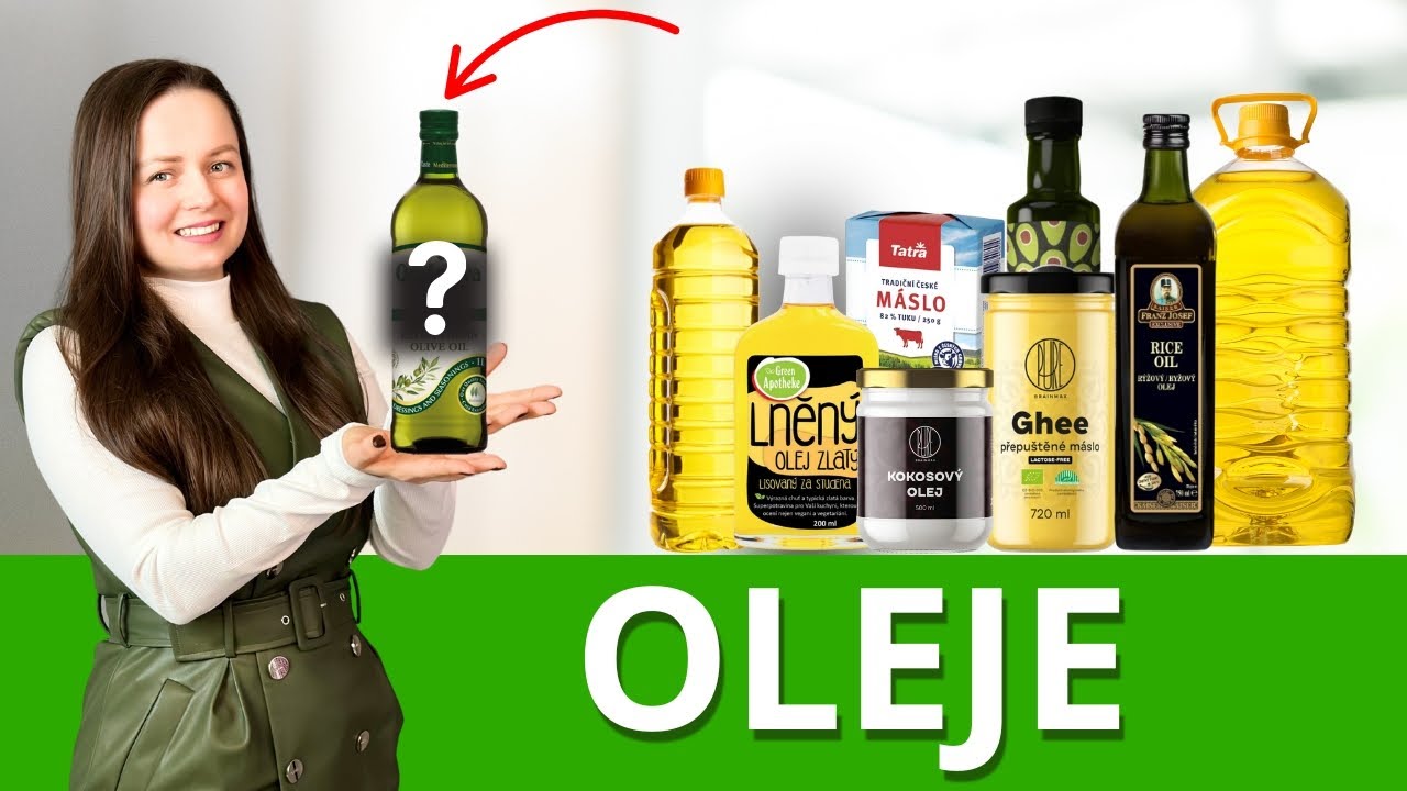 Nejlepší a nejhorší OLEJE / Vhodné oleje na smažení / VYHNĚTE se těm nejhořsím