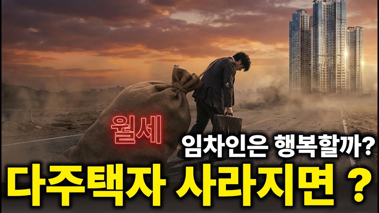 다주택자 사라지면 임차인은 과연 행복한걸까? (불편한 진실)