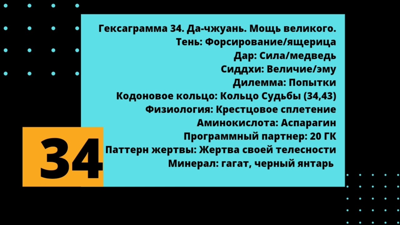 34 генный ключ. Путь силы.