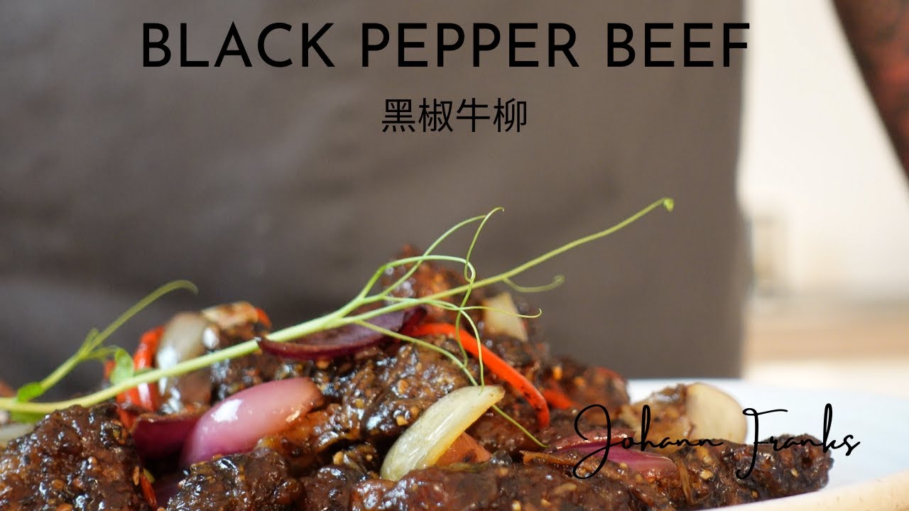 Black Pepper Beef as made in my Restaurant(黑椒牛肉)