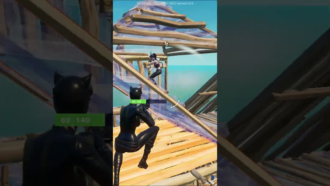 Such A Clean Side Jump In A 1v1 Build Fight | #Fortnite
