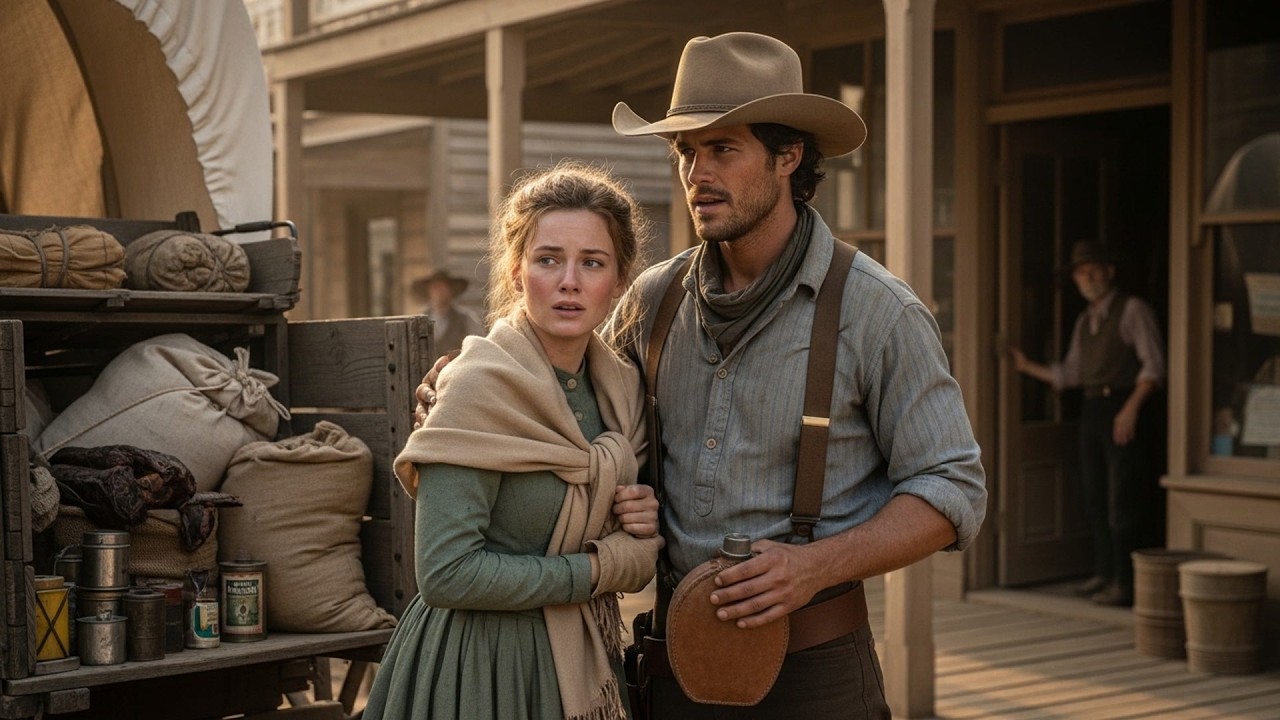 She Was Refused Service At Every Store In Town, A Cowboy Bought Her Supplies And Walked Her Home