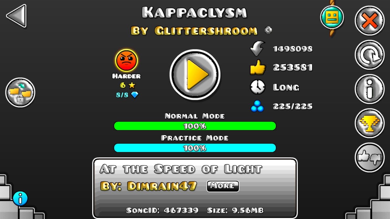 Kappaclysm by Glittershroom 100% | Geometry Dash | CanonTm