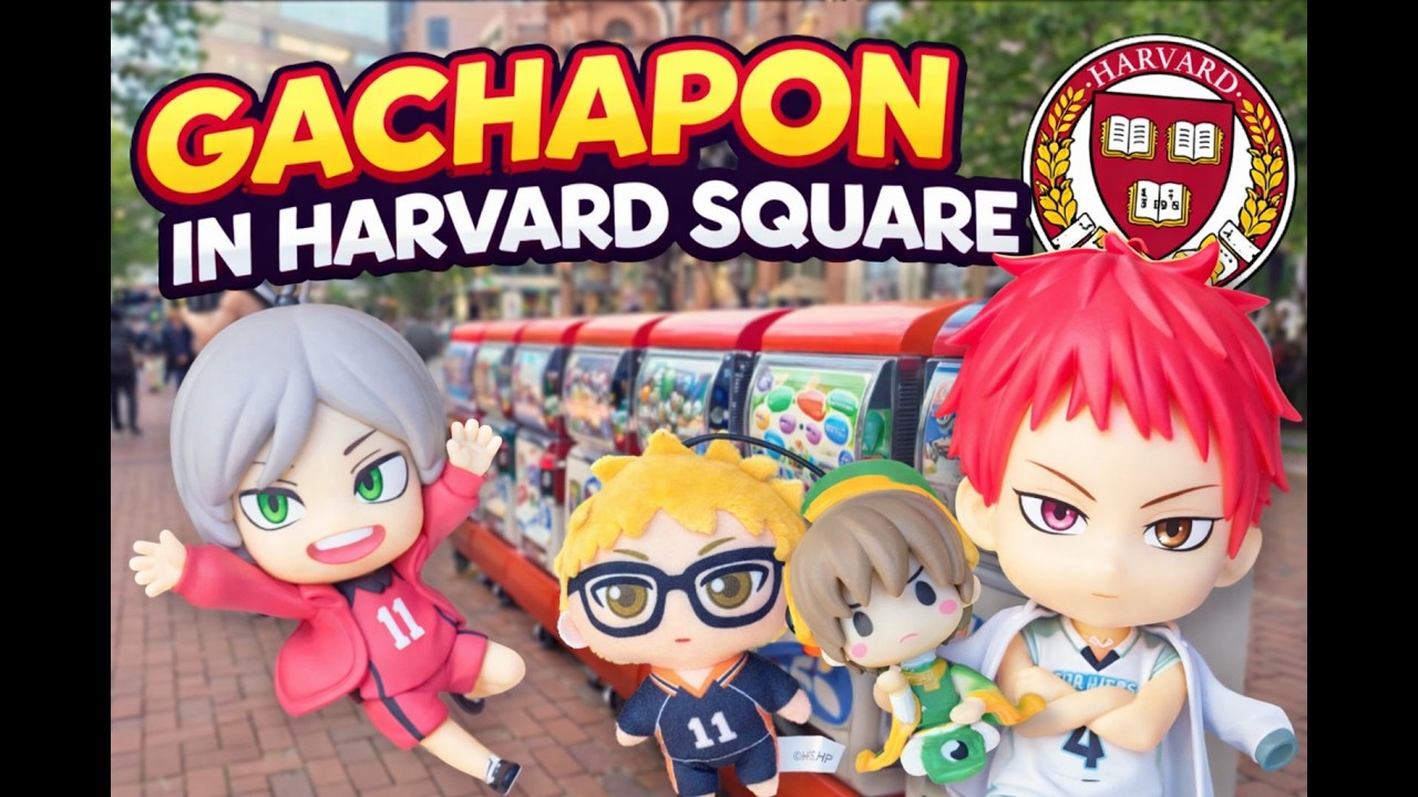 Gachapon at Anime Zakka