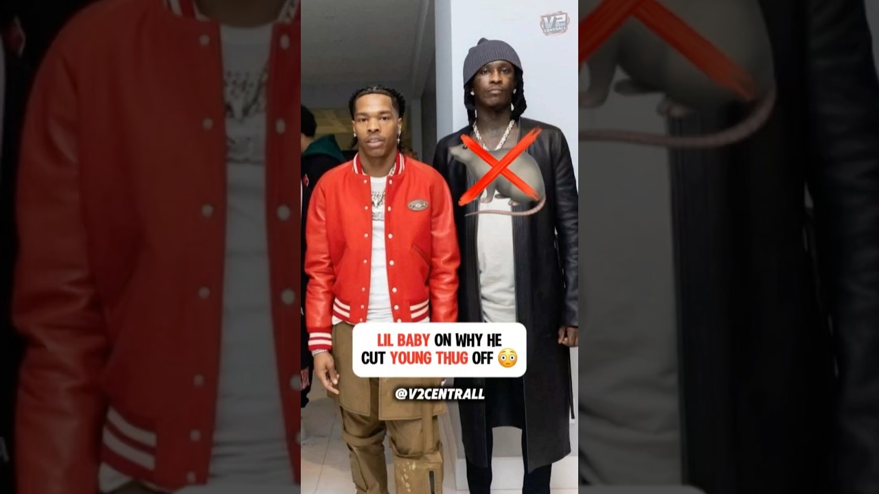 Lil Baby On Why He Cut Young Thug Off😳 #lilbaby #youngthugger