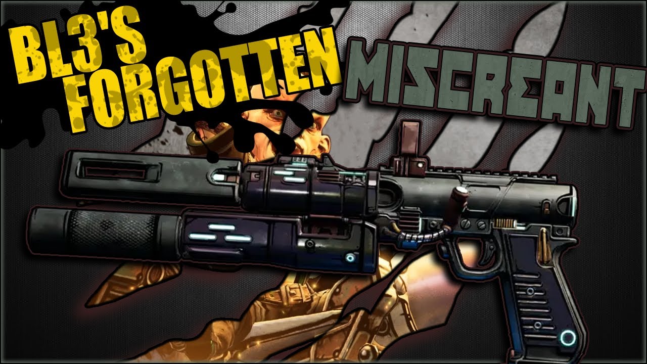 BL3's Forgotten - Miscreant - Legendary Vladof Pistol Showcase & Guide
