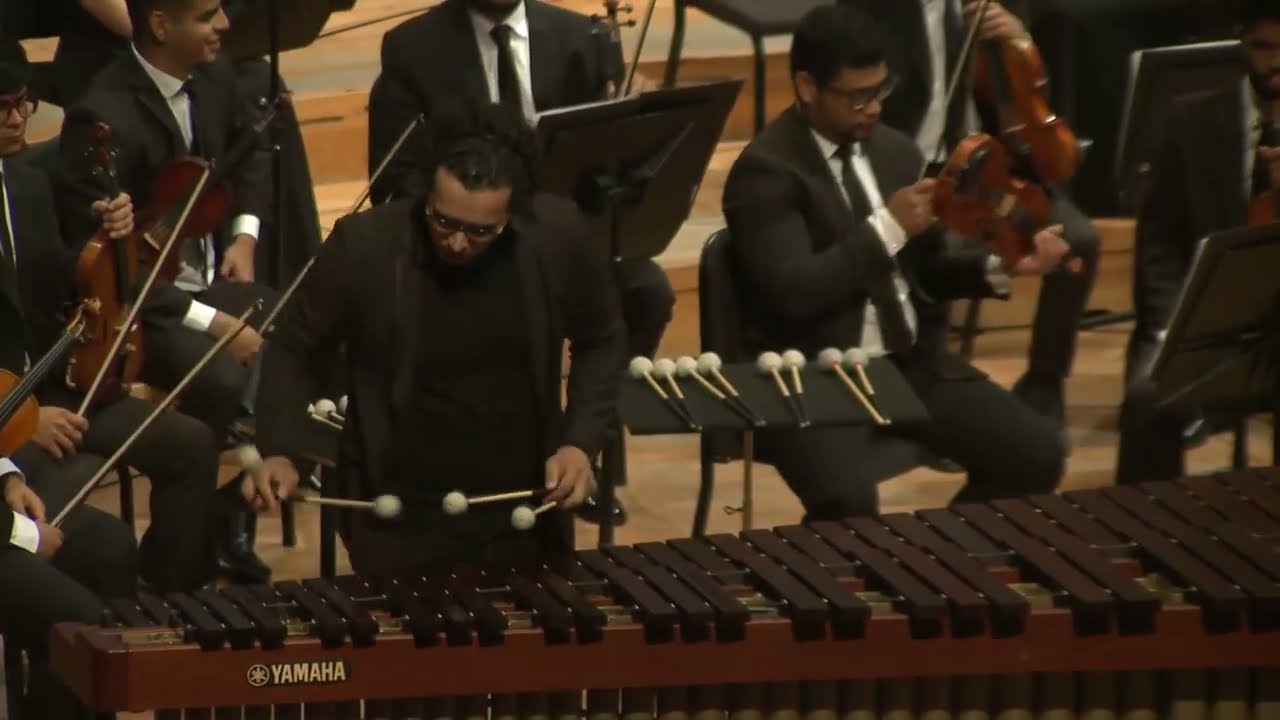 Concierto para Marimba y Orq. Abraham Urdaneta. David Fernández, marimba. Andrés González, conductor