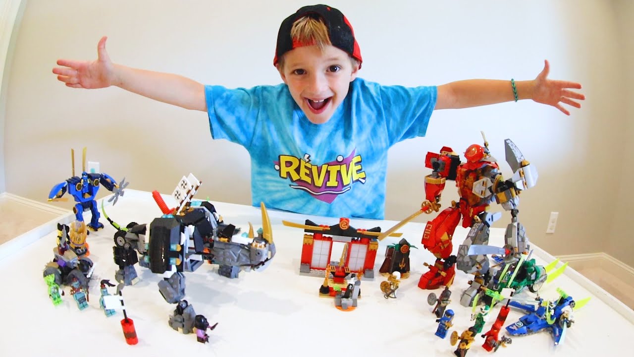 FATHER SON ULTIMATE LEGO BATTLE! / Ninjago Good Vs Bad