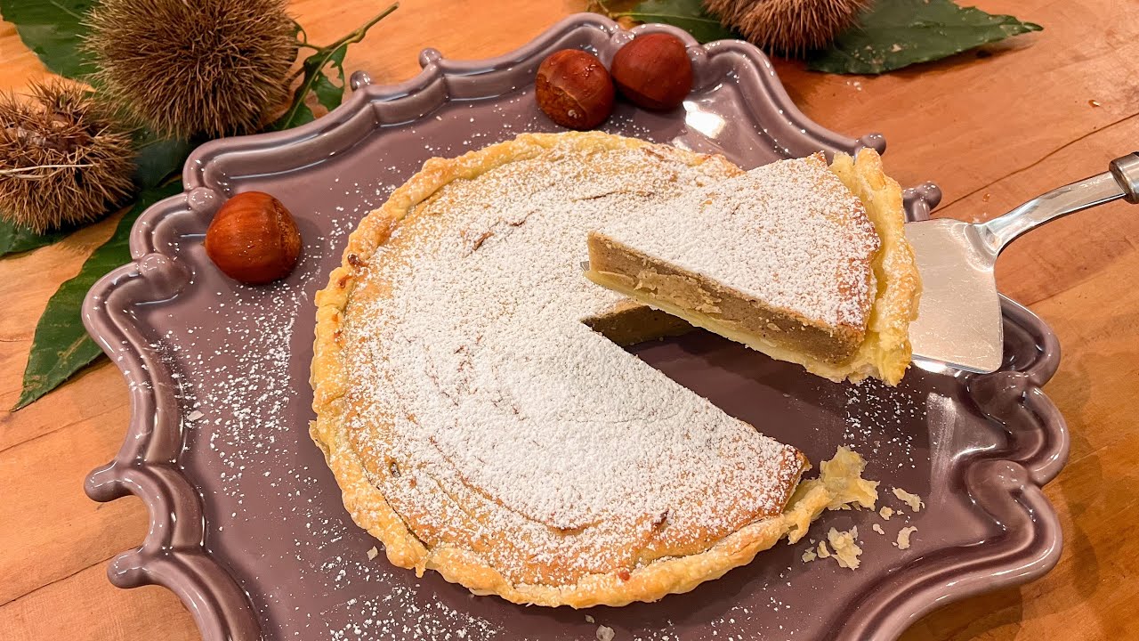 ポルトガルの栗タルトの作り方🌰｜Tarte de Castanha