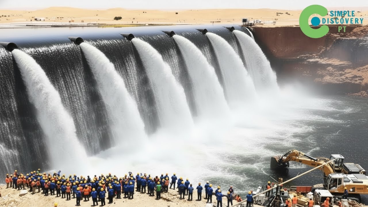 o egito libera repentinamente água do mar em direção a israel — o que realmente está acontecendo