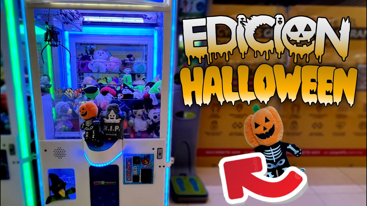 ¡CACERÍA de Muñelocos Edición HALLOWEEN de la Maquina de Peluches 2025!🎃