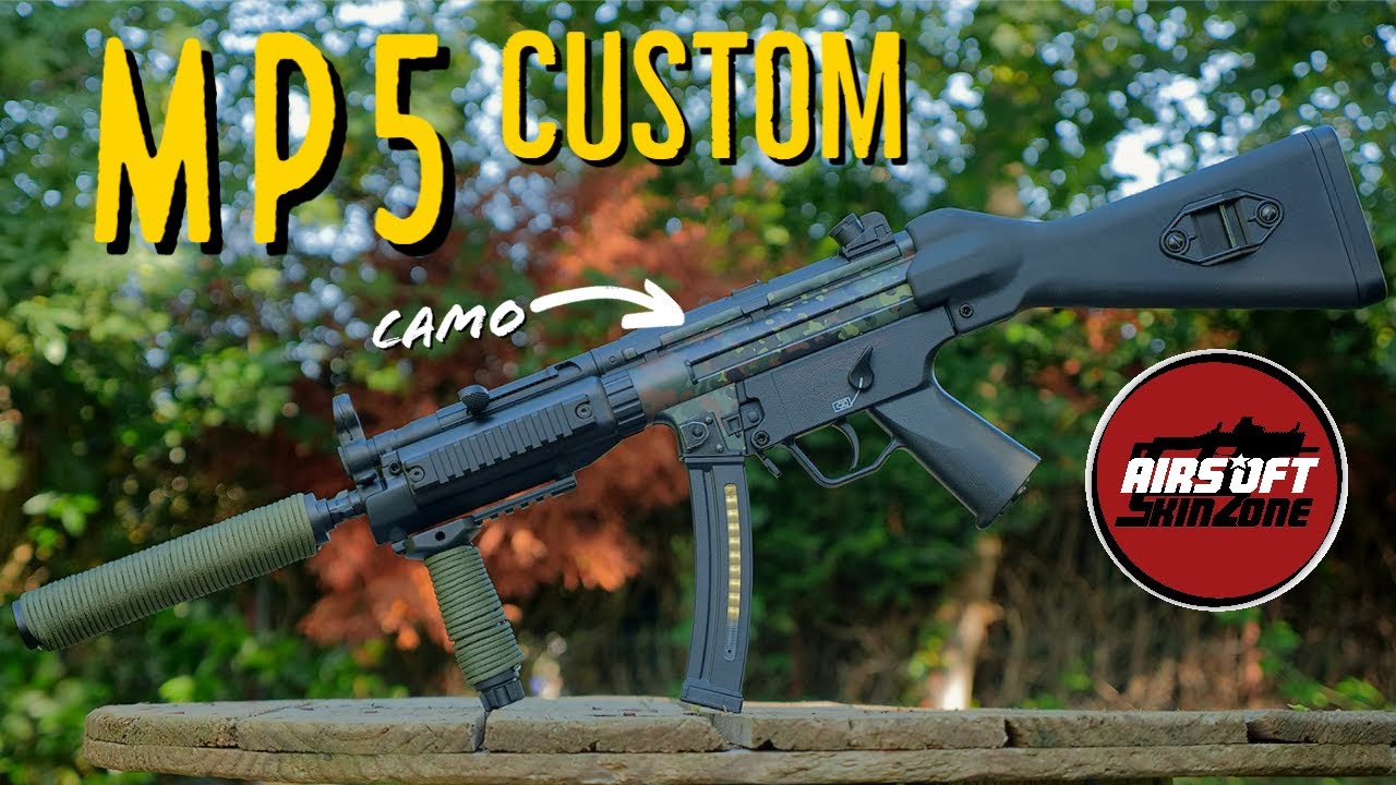 Custom de MP5 avec un CAMO ! - Airsoft Skin Zone
