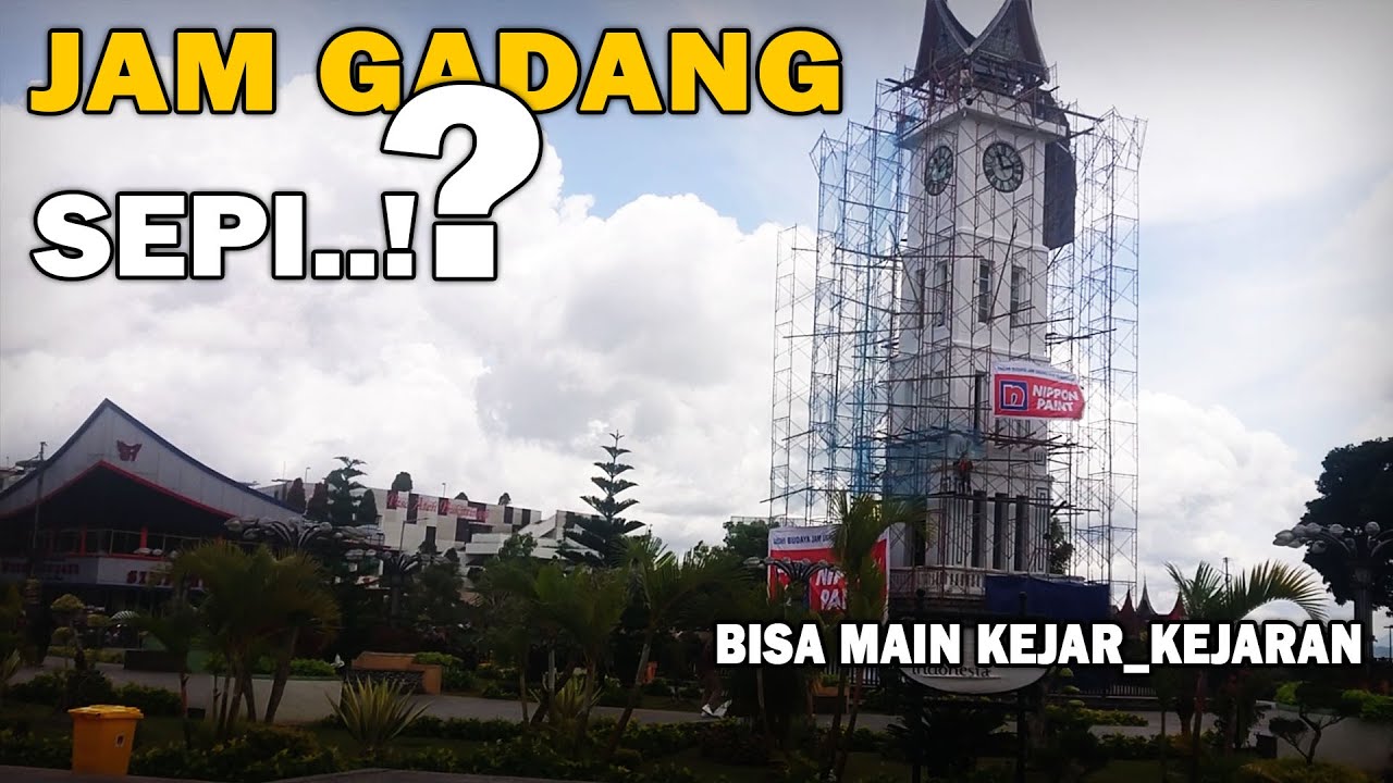 Wisata Jam Gadang dan Pasa Ateh Bukittinggi Beberapa Hari Sebelum Lebaran 2025