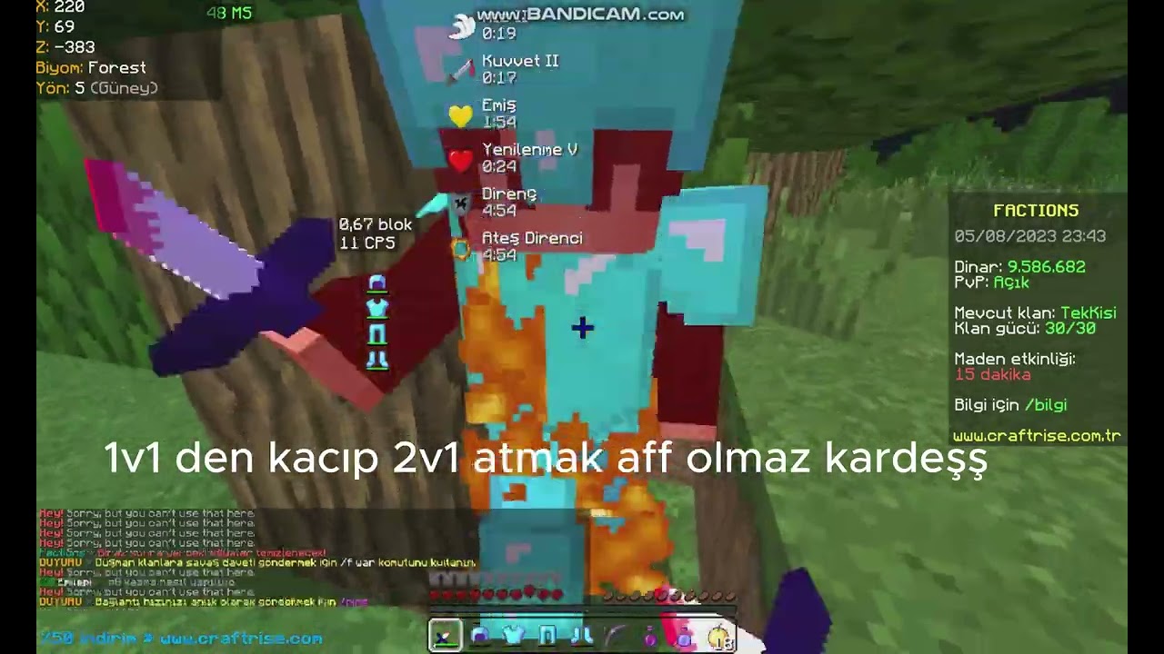 CraftRise Factions OVERSIDE Nası Yamulur