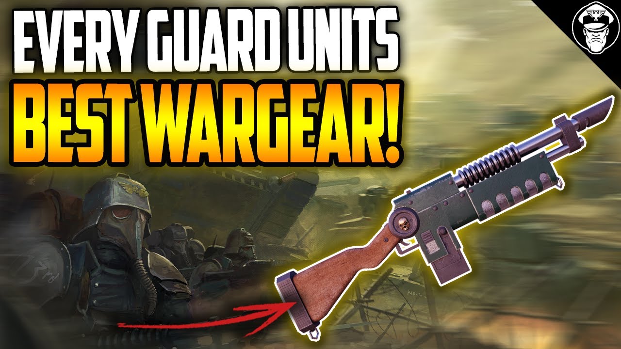 Best BEGINNER Weapon & Wargear Choices for EVERY Guard Unit | Astra Militarum | Warhammer 40,000