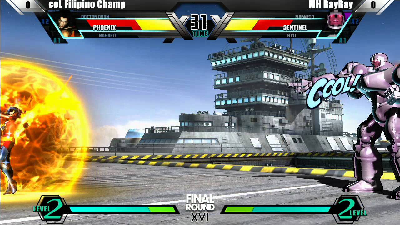 UMVC3 Top 8 coL FilipinoChamp против MH RayRay - финальный раунд XVI турнира