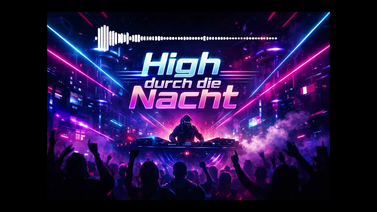 ⚡🎧 🖤GoodBeatsVibes - High durch die Nacht🔥 (Official Video) | Techno-Hiphop 2026 🏎️🔥