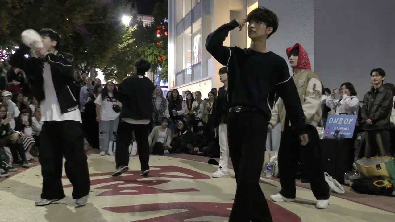 241030 kpop cover dance team ONE OF - BANG BANG BANG (BIG BANG) Hongdae busking