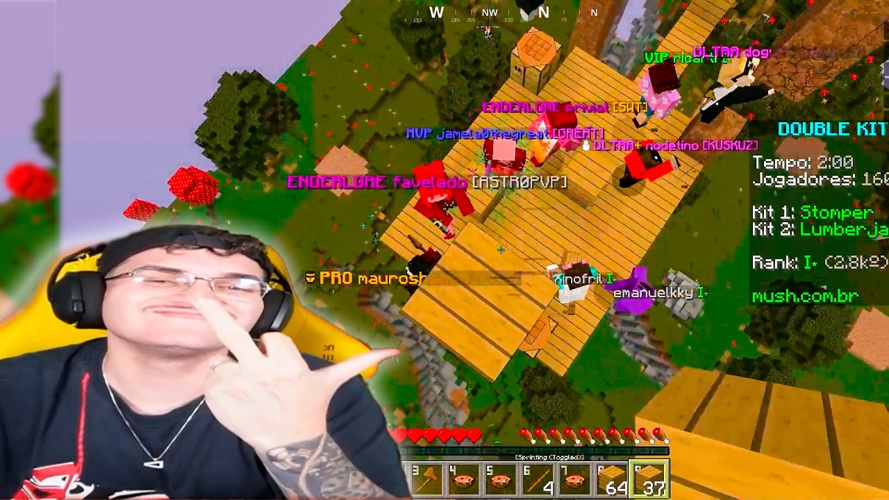 CAIOX E YURI22 FAZENDO TORRE NO HG DEPOIS DE ANOS!!!