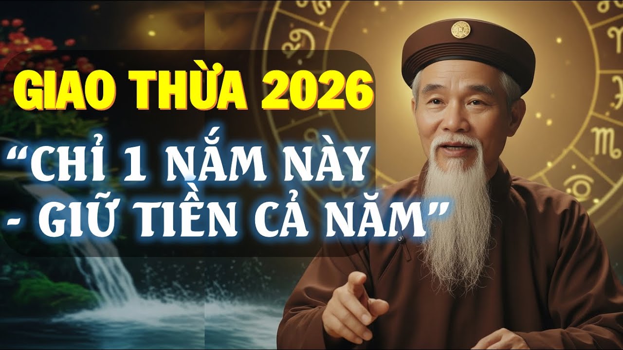 GIAO THỪA 2026– RẮC 1 NẮM NÀY TIỀN CẢ NĂM CHỈ VÀO KHÔNG RA