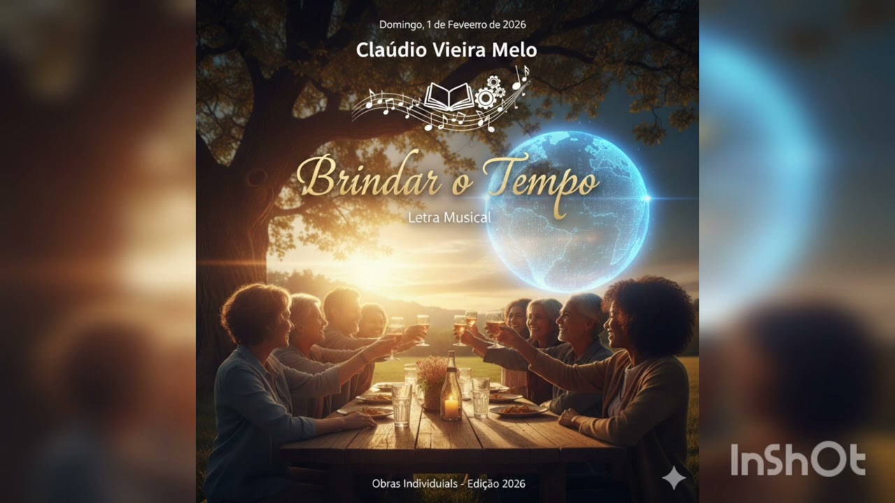 BRINDAR O TEMPO Autor: Claudio Vieira Melo Jan 2026