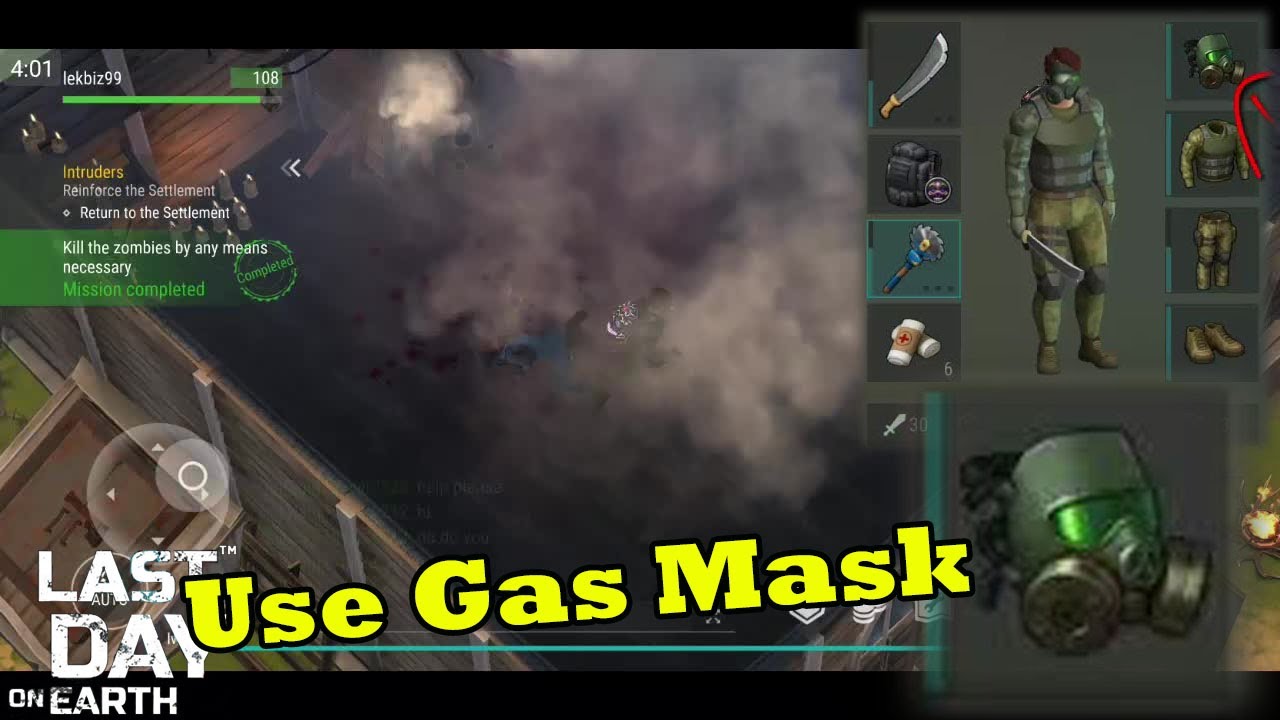 Last Day on Earth Survival  EP 560 :How to use Gas Mask to prevent poison gas at Commune