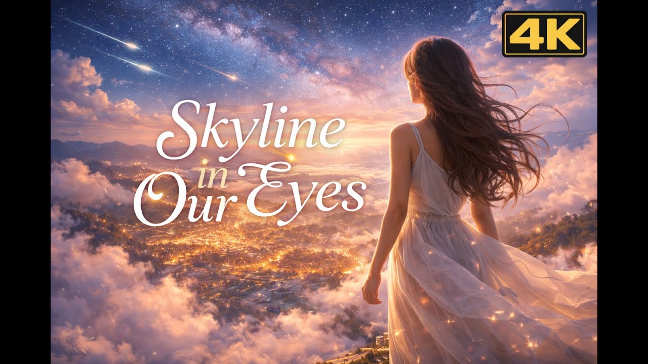 OrionSoundAI - Skyline in Our Eyes (Официальный музыкальный видеоклип) | Полный текст песни