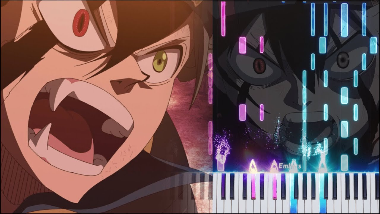 Black Clover: Sword of the Wizard King ED 『Here I Stand』TREASURE || Piano Cover