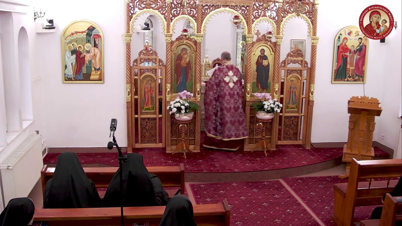 SFÂNTA ȘI DUMNEZEIASCA LITURGHIE   - Luni, 23 Februarie 2026