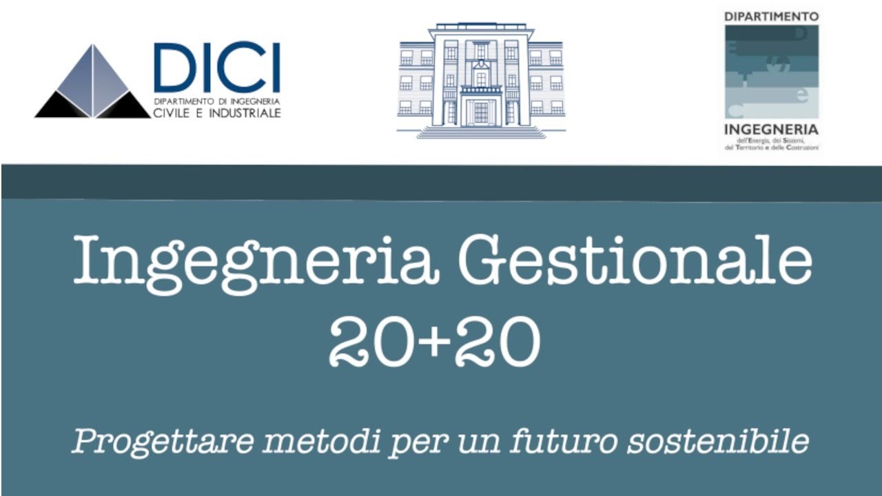 Ingegneria Gestionale 20+20