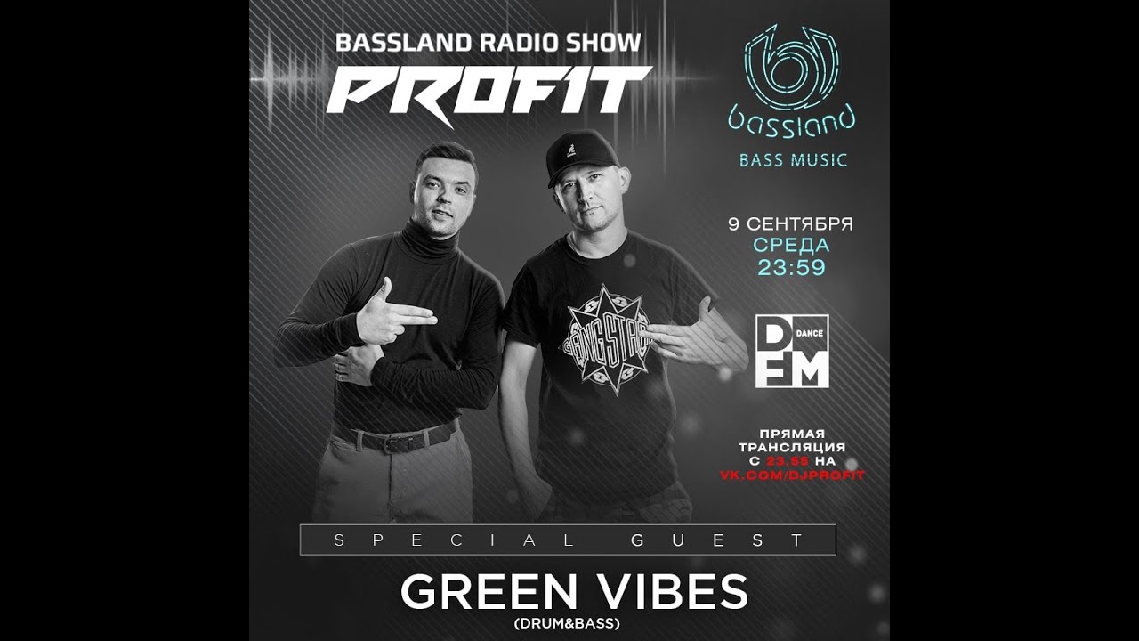 Bassland Show @ DFM (09.09.2020) - Special guest Green Vibes