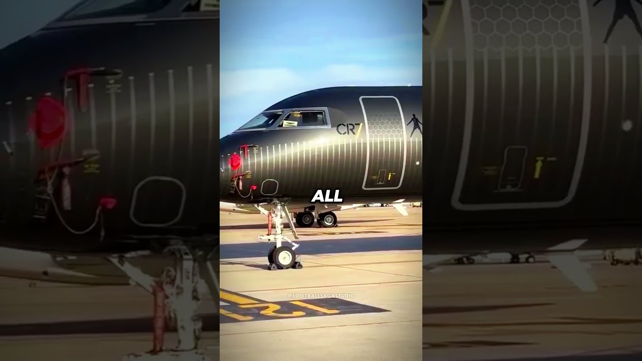 Cristiano Ronaldo's $73 Million Jet REVEALED!