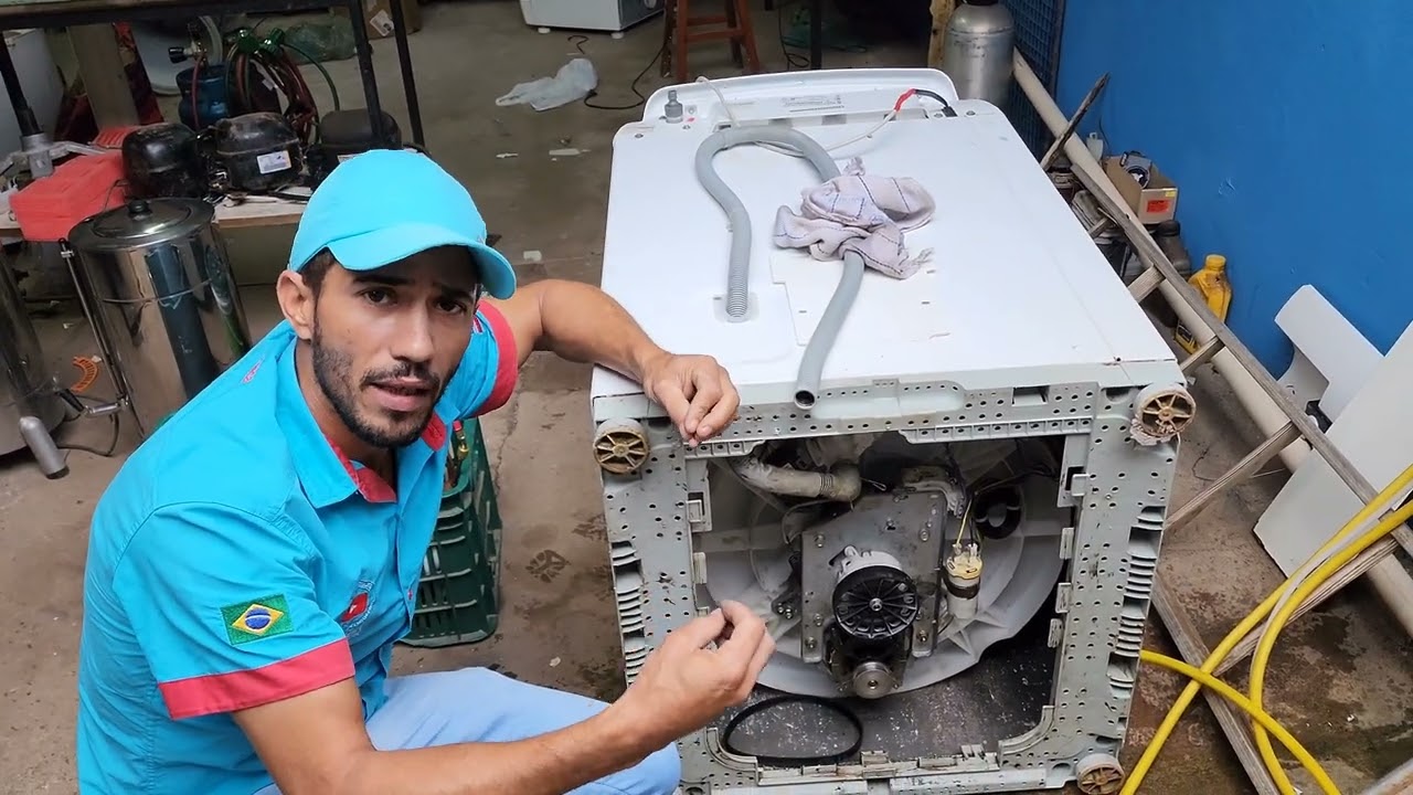 Máquina Brastemp/BWH/15 sem força pra bater as roupas.